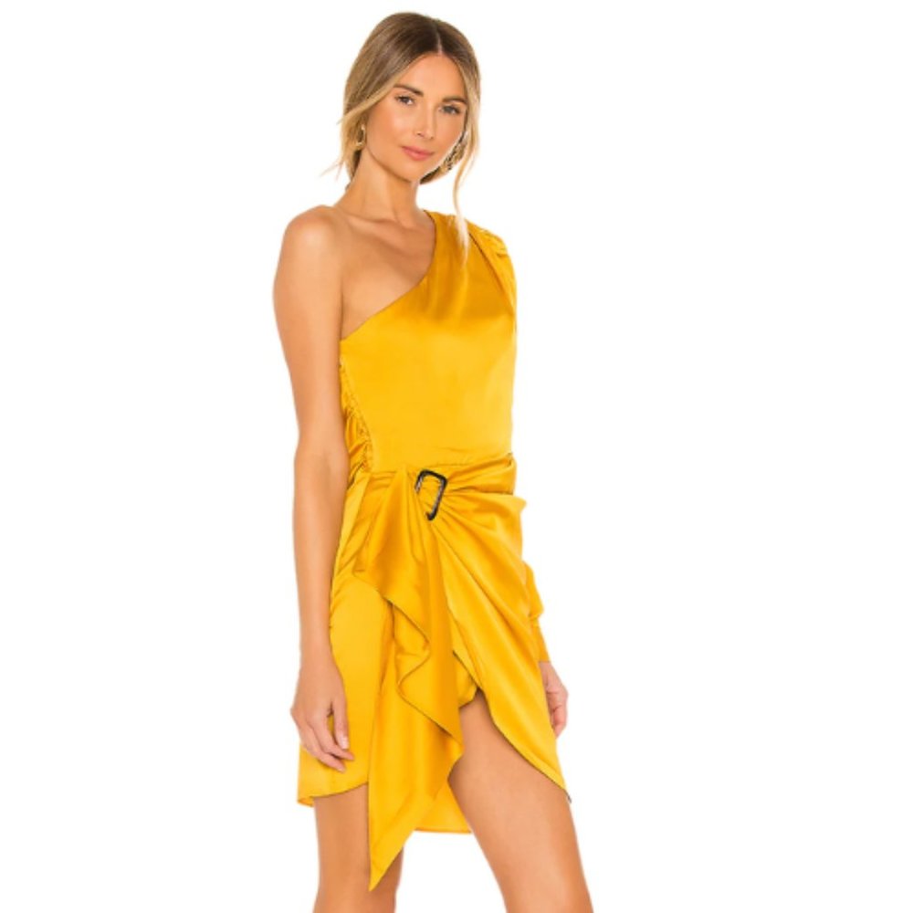 Lovers and Friends Ana Dress in Yellow NWT Sizes Small & Medium - Picture 2 of 3